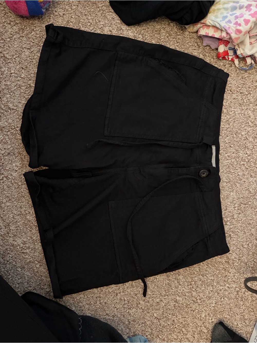 BKE Women’s Black Drawstring Shorts
